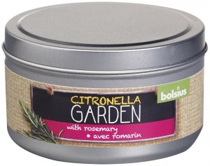 Sviečka bolsius Jar Citronella, rozmarín