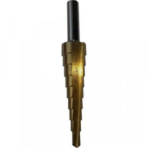 Vrták Strend Pro stupňovitý SD41, 04-12 mm, TiN, HSS rovný, do kovu