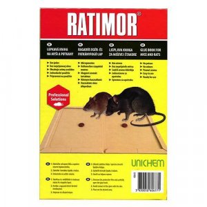 Doska RATIMOR® na myši a potkany, lepová