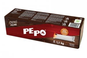 Poleno PE-PO®, čistiace, 1,1kg + 2 podpaľače