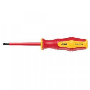 Skrutkovač Strend Pro CX547C, VDE PZ0x060 mm, Pozidriv, elektrikársky