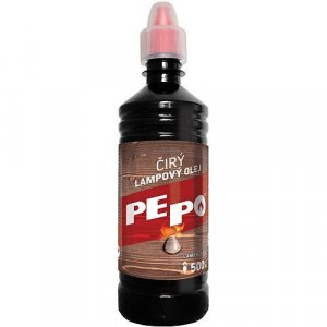 Olej PE-PO®, lampový, číry, 500 ml