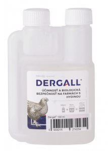 DERGALL® 100 ml, prostriedok proti parazitom, na hydinu