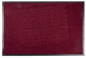 Rohožka MagicHome CPM 303, 60x90 cm, čierna/červená