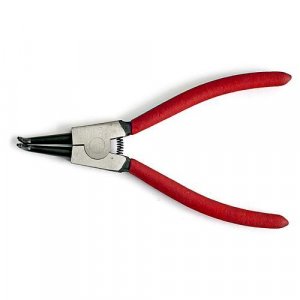 Kliešte Strend Pro P0182D 180 mm, na hriadeľ a poistné krúžky, ohnuté