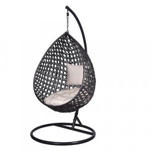 Kreslo JAKARTA, PE, rattan, hojdacie