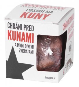 Odpudzovač KUNAGONE, prípravok proti kunám a iným zvieratám