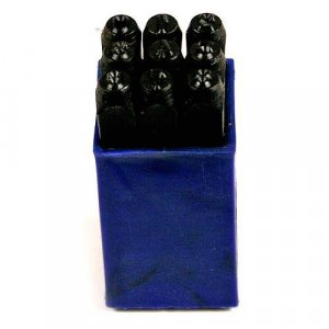 Razidla čísla HR59209 12 mm, 123 9 ks