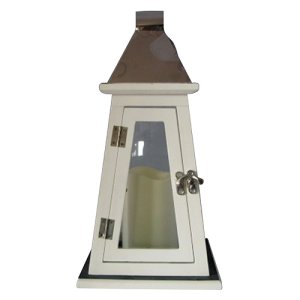 Lampas MagicHome LW8823, 17x17x33 cm, LED, 3xAAA, drevo