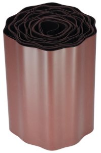 Lem trávnikový 200 mm, L-9 m, hnedý