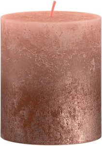 Sviečka bolsius Rustic Sunset Creamy Caramel+ Copper, 80/68 mm