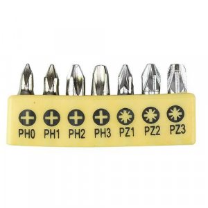Sada bitov Strend Pro YF40517 • 7 dielna, S2, PH 0-1-2-3, PZ 1-2-3