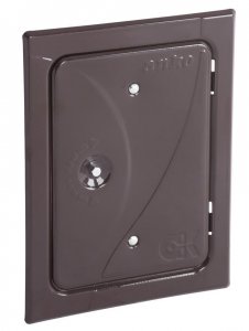 Dvierka Anko C2.1B 120x180 mm, komínové, hnedé