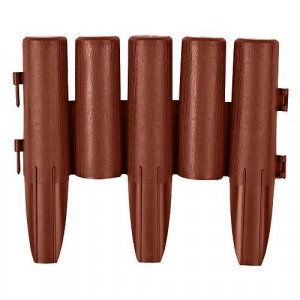 Palisáda GE037, 27x24 cm, PP, terakota, flexi, 2,16m, bal. 8 ks