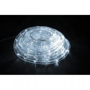 Reťaz MagicHome Vianoce Rolight, 240 LED studená biela, 230 V, 50 Hz, IP44, exteriér, L-10 m