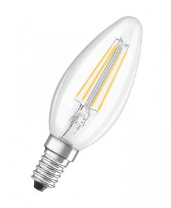 Ziarovka OSRAM® LED FIL 040 (ean8637) non-dim, 4W/827 E14 2700K Value CLASSIC B 