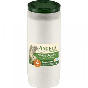 Napln bolsius Angela NR05 biela, 82 h, 243 g, olej