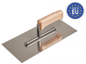 Hladítko Strend Pro Premium, drev. rúčka, 270x130 mm, nerez