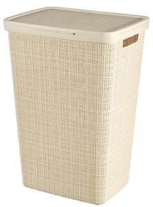 Kôš Curver® JUTE, 58L, béžový, 34x43x60 cm, na bielizeň, prádlo