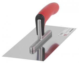 Hladítko Strend Pro Premium BRAVO, 270x130 mm, 0,7 mm, s mäkkou rukoväťou, nerez