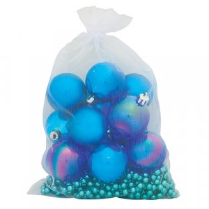 Gule MagicHome Vianoce, set, 12 ks, gule+girlanda, svetlomodré