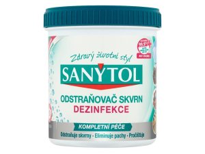 Dezinfekcia Sanytol, odstraňovač škvŕn, 450 g