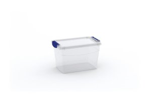 Box KIS Omni Latch S, 16L, priesvitný, 26x39x24 cm, s vekom