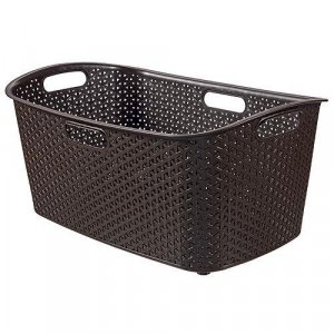 Košík Curver® MY STYLE 47L, hnedý, 60x39x28 cm