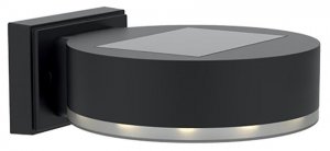 Lampa solárna SMD LED, stena/plot, 2ks, 14x02x5,5cm