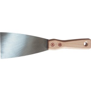 Stierka York® 850/110 mm, oceľ, drevená rúčka