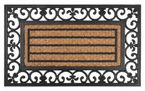Rohozka MagicHome RBP 156, Ornament, 45x75 cm, guma/panama