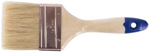 Štetec JA001, 3.0", plochý, s drev. rúčkou