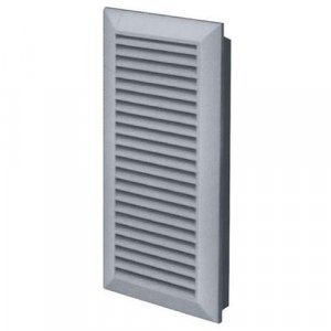 Mriežka vetracia Awenta T63 280x140/245x102 mm, biela, plastová so sieťkou