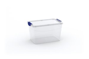 Box KIS Omni Latch M, 29L, priesvitný, 31x47x27 cm, s vekom