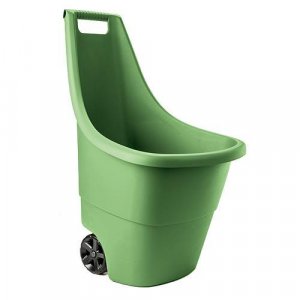 Vozík Keter® EASY GO 50 L, 51x56x84 cm, zelený, na záhradný odpad