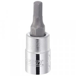 Hlavica Expert E030102, 2,5 mm, Hex, zástrčná, 1/4"