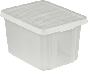 Box Curver® ESSENTIALS 16L, s vekom, priesvitný, 39x30x21 cm