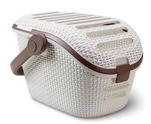 Box Curver® PET CARRIER, béžový, 38x51x33 cm, prepravný, na mačku a psa