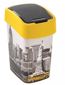 Kôš Curver® FLIP BIN 25L, NYC, na odpad