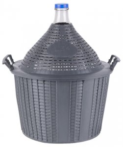 Demižón Strend Pro Cada Inco, sklo/plast, 34 lit., 570x460/355 mm