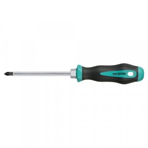 Skrutkovač Whirlpower® 1713-4, PZ2/100 mm, hexbolt, Pozidriv, S2, Satin, DIN8764