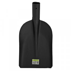Lopata S504A, vzor 7131, čierna, úzka, bez násady, 185x260 mm