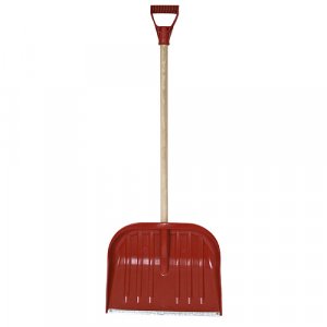 Odhrnovac Snowman D 470x370 mm, na sneh, Pvc, s drevenou násadou D 100 cm, kovova lista, demont