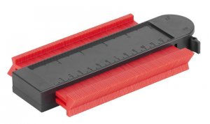 Šablóna Strend Pro DG680, 125 mm, s uzamknutím, pomôcka na obkreslenie tvarov 