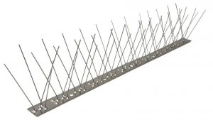 Zabrana Pecon SPIKE-55-0, 48 hrotov, L-50 cm, PC UV, proti vtákom, nerez