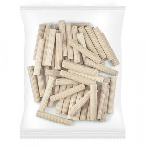 Kolík Dipro 35-2748, 10x40 mm, rýhovaný, drevený, bal. 50 ks