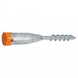 Skrutka zemná GS03, Zn, 550x60x1,7 mm