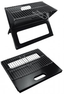 Gril Strend Pro Practic, BBQ, na drevené uhlie, sklápací, 450x330x350 mm