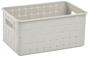Kôš Curver® NUANCE S 6L, krémový, 28x13x18 cm