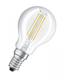 Ziarovka OSRAM® LED FIL 040 (ean8720) non-dim, 4W/827 E14 2700K Value CLASSIC P